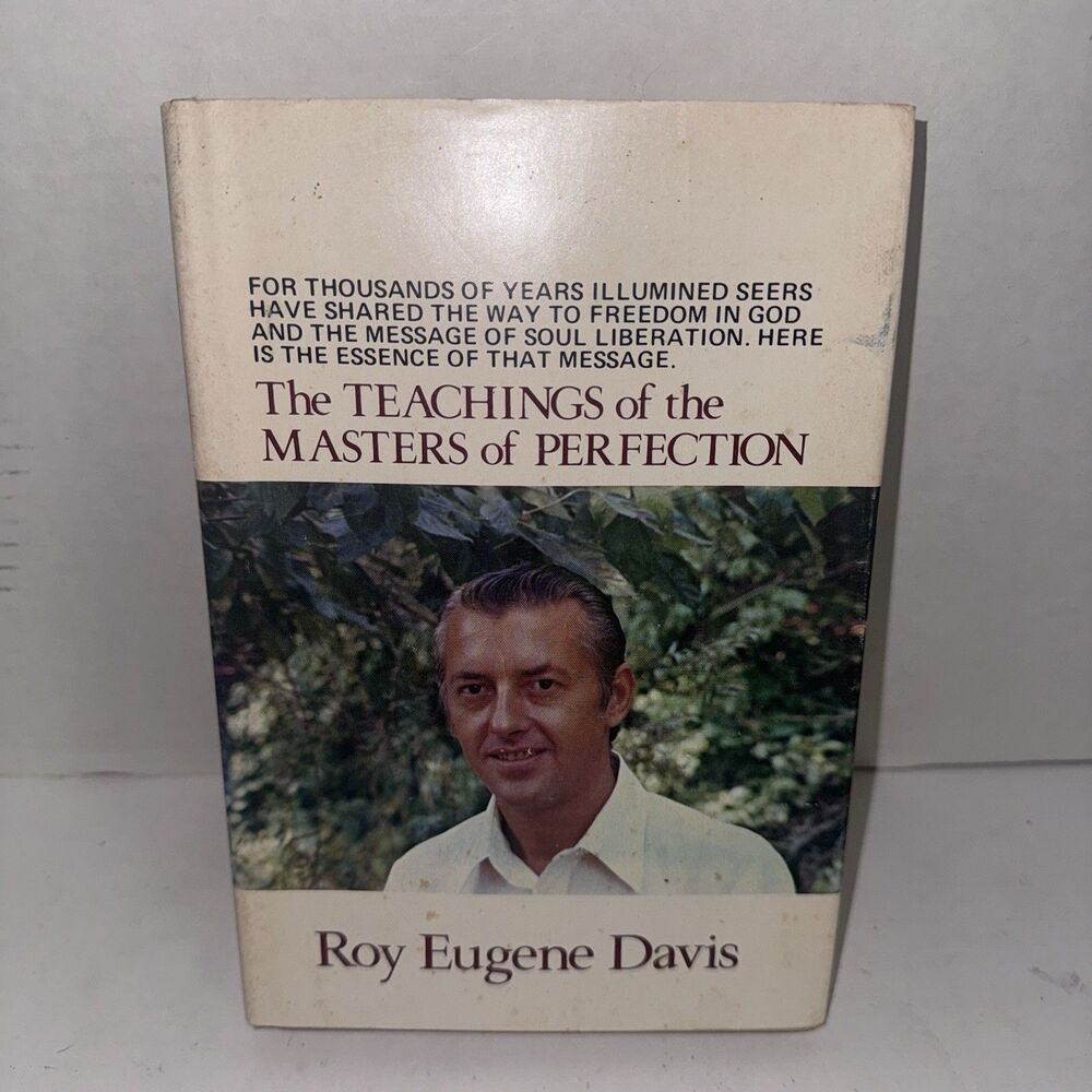 1979 Teachings of the Masters of Perfection Roy Eugene Davis HC DJ Yoga
